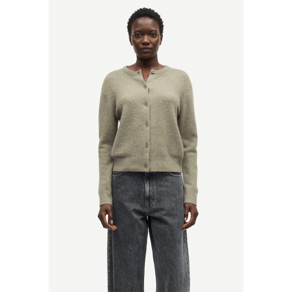Nor Short Cardigan Vetiver | Samsøe Samsøe