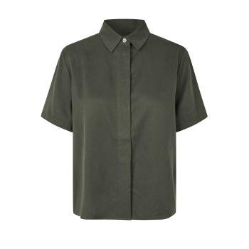 Mina SS Shirt Beluga | Samsoe Samsoe