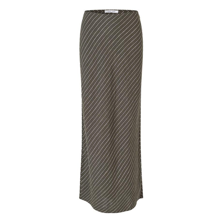 Saagneta Long Skirt Beluga Stripe | Samsoe Samsoe