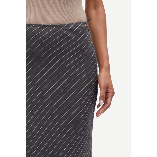 Saagneta Long Skirt Beluga Stripe | Samsoe Samsoe