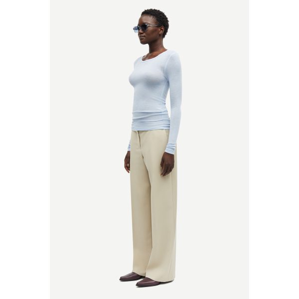 Sahay Trousers White Pepper | Samsoe Samsoe