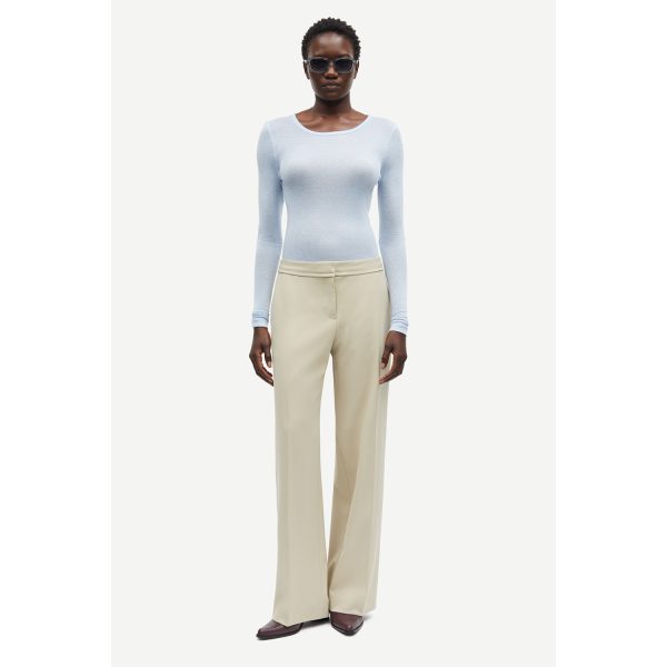 Sahay Trousers White Pepper | Samsoe Samsoe