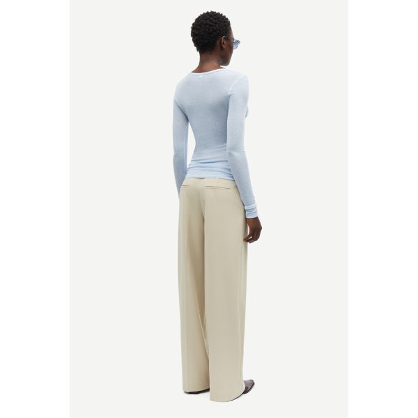 Sahay Trousers White Pepper | Samsoe Samsoe