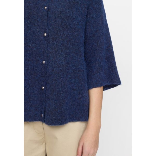 Hema Short Sleeve Cardigan Knit Total Eclipse | Soft Rebels