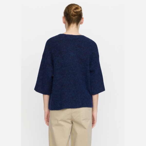 Hema Short Sleeve Cardigan Knit Total Eclipse | Soft Rebels