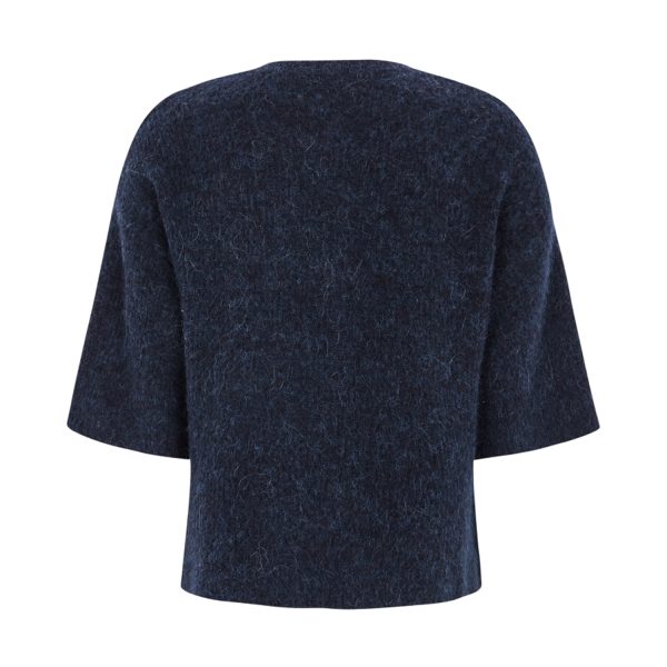 Hema Short Sleeve Cardigan Knit Total Eclipse | Soft Rebels