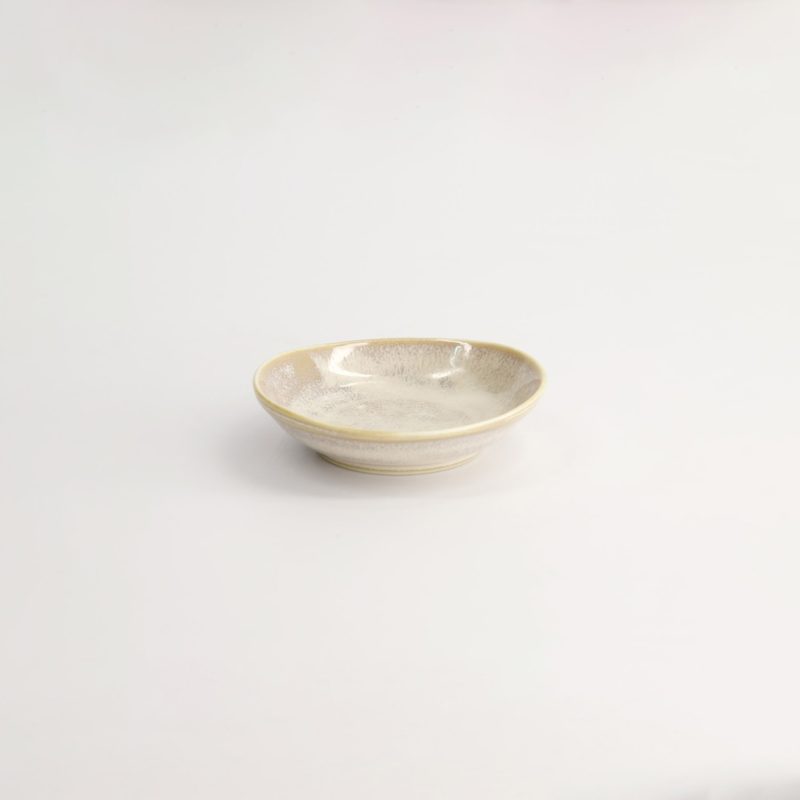 Titanium Matte Oval Sauce Dish | Tokyo Design Studio