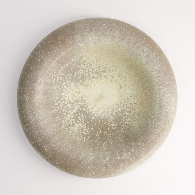 Gold Sand Grey Deep Dish 24cm | Tokyo Design Studio