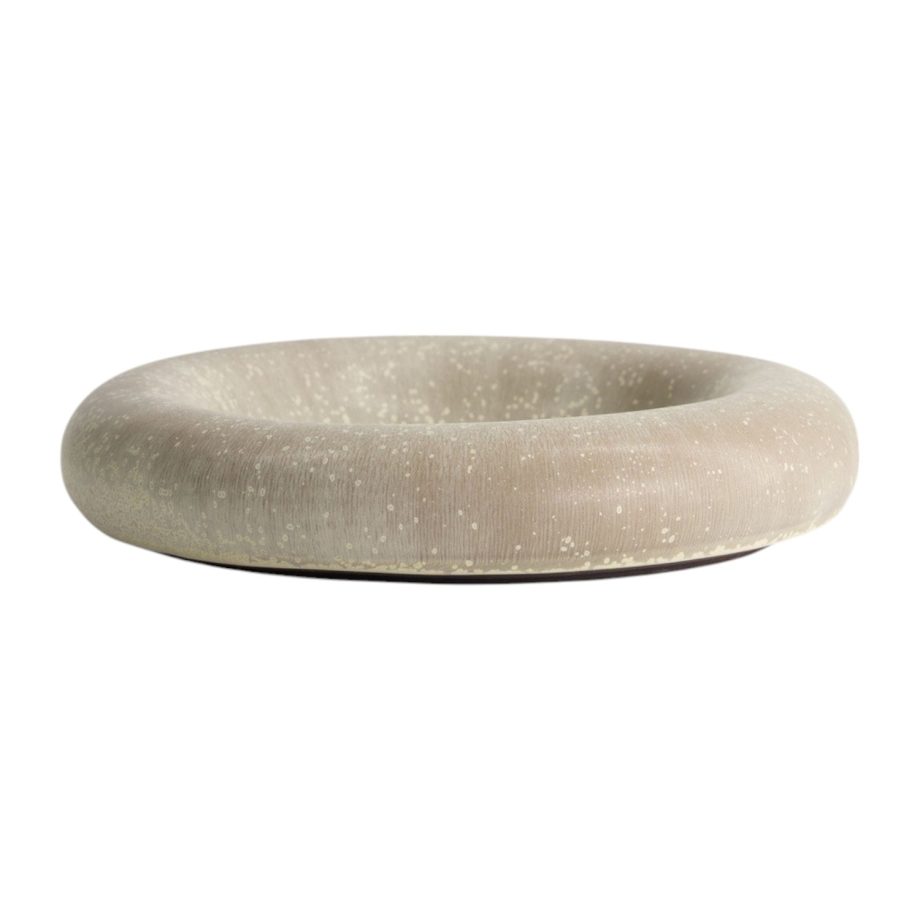 Gold Sand Grey Deep Dish 24cm | Tokyo Design Studio