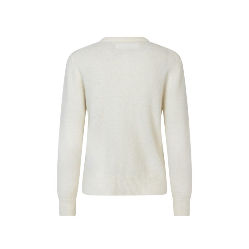 Nor Short Cardigan Clear Cream | Samsøe Samsøe