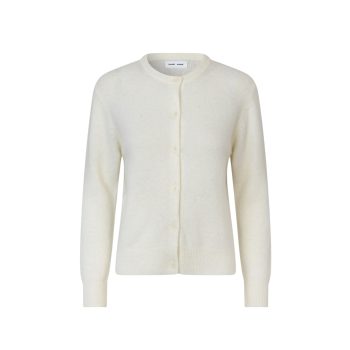 Nor Short Cardigan Clear Cream | Samsøe Samsøe