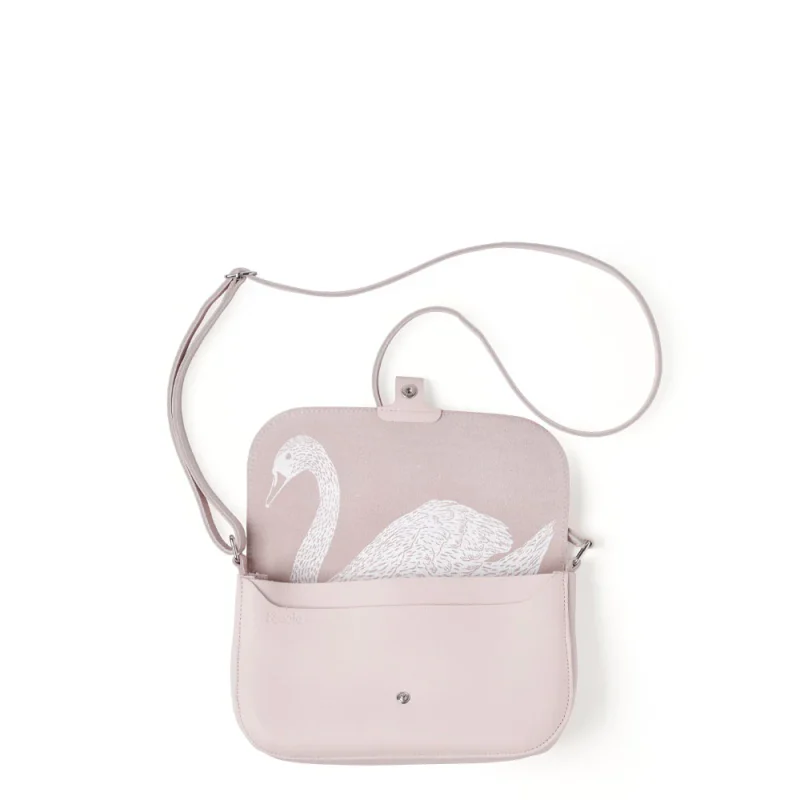 Schoudertas Wild Swan Powder Pink | Keecie