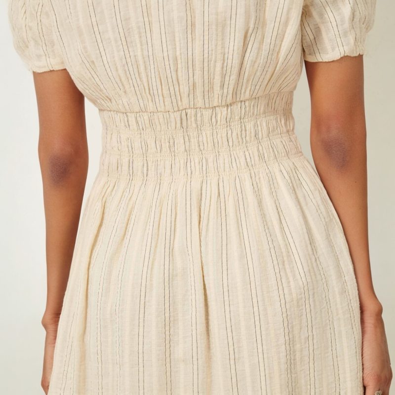 Galaposa Dress Sandcream | Sessùn