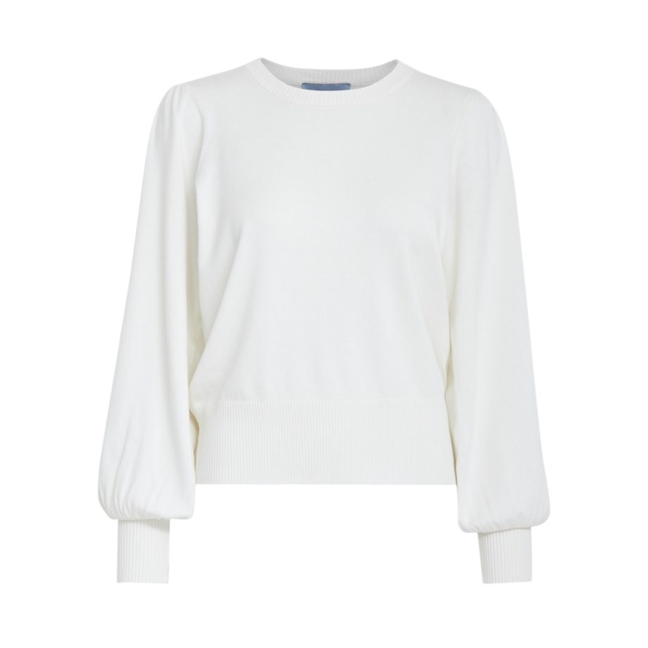 Liva Long Sleeve Pullover Broken White | Minus