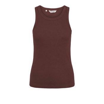 Adelynn Tank Top Deep Mahogany | Soft Rebel