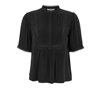 Linda Blouse Black | Soft Rebels