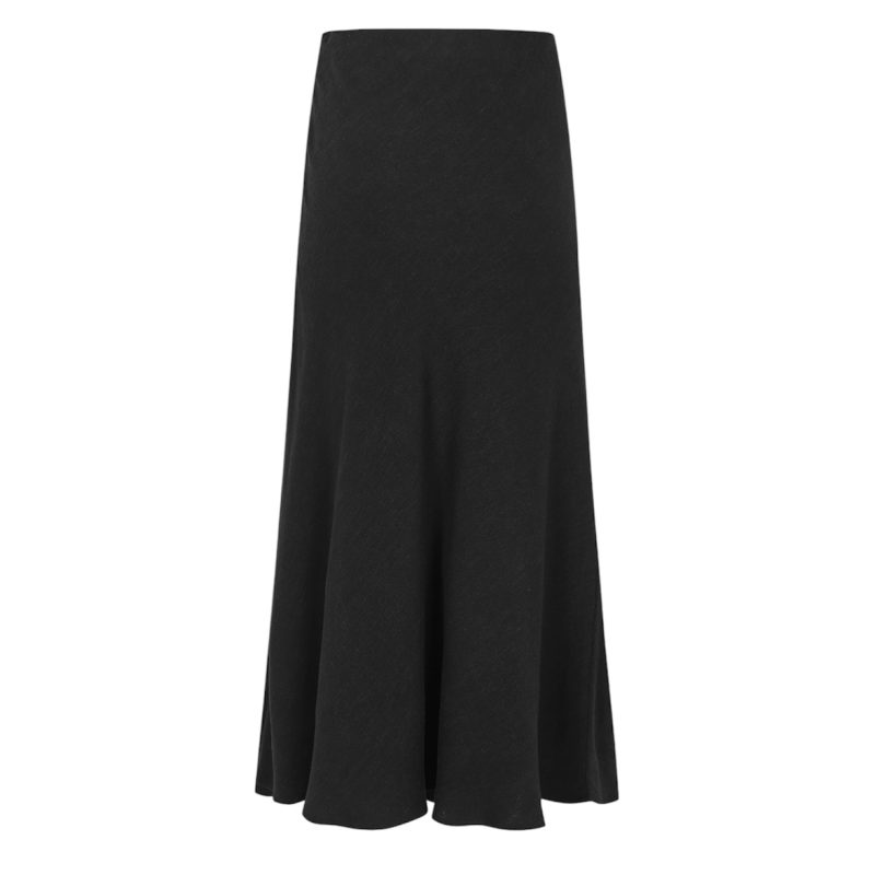 Samantha Midi Skirt Black | Soft Rebels