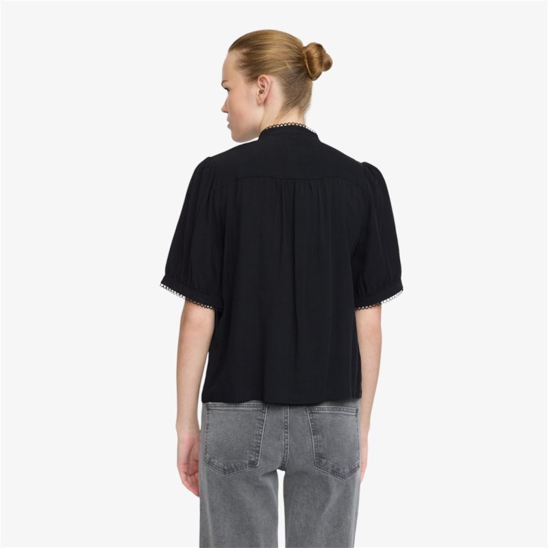 Linda Blouse Black | Soft Rebels