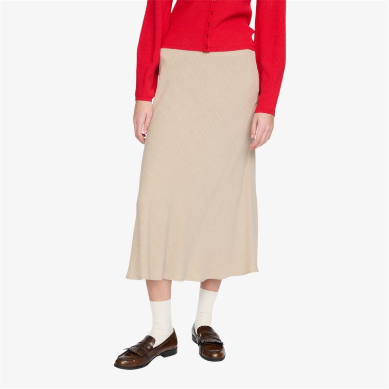 Samantha Midi Skirt Crockery | Soft Rebels