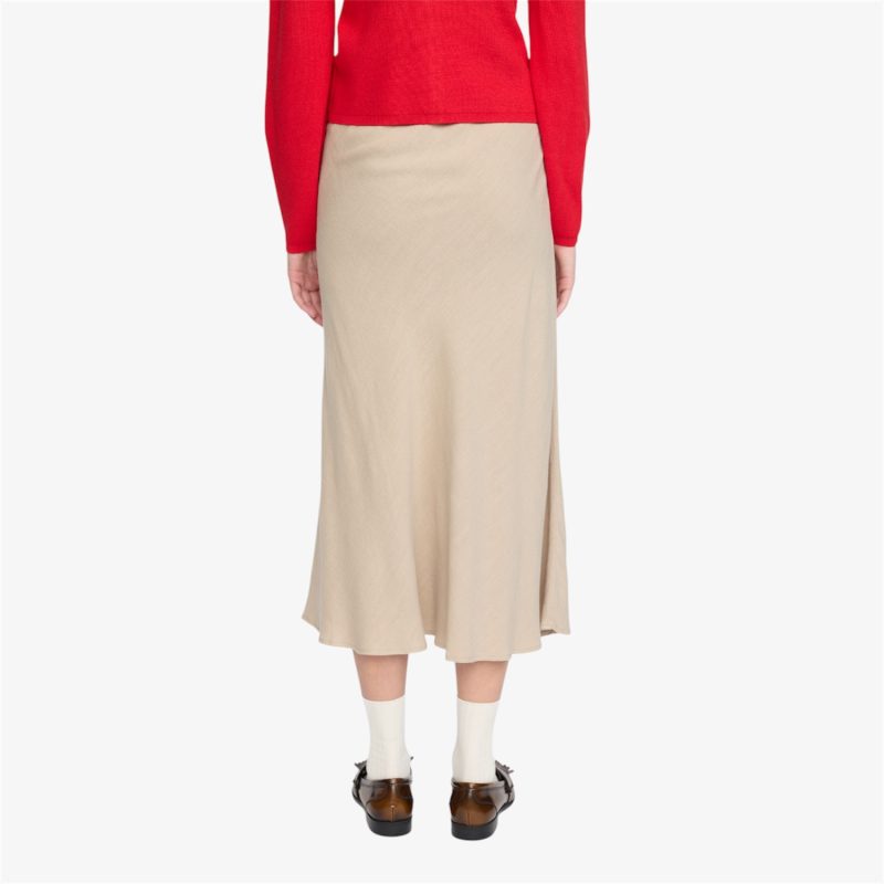 Samantha Midi Skirt Crockery | Soft Rebels