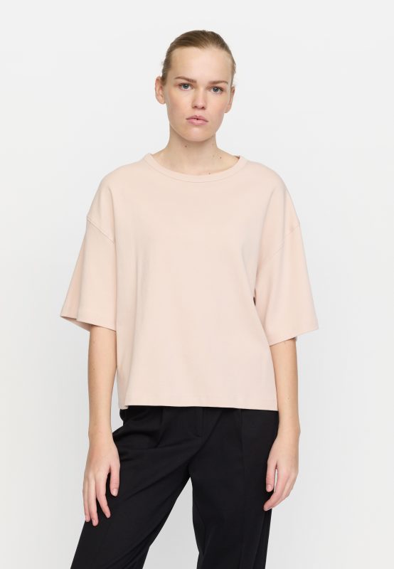 Hella Wide T-shirt Hushed Violet | Soft Rebels