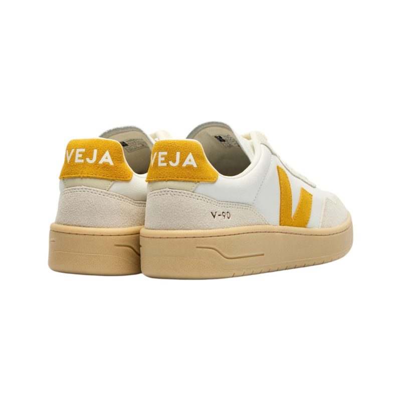 V-90 Leather White Toscane Natural | VEJA