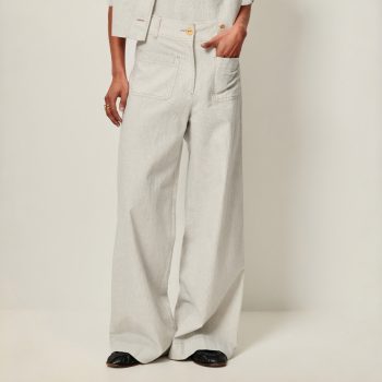Manhatti Loose Pant Icy | Sessùn