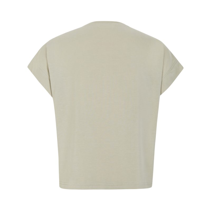 Ella Boxy T-Shirt Peyote | Soft Rebels - Afbeelding 2