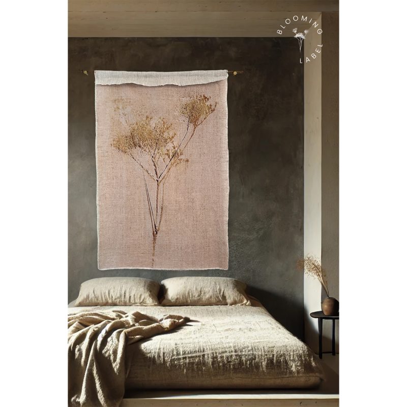 Silhouette Ocre Wandkleed | Blooming Label