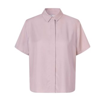 Mina SS Shirt Violet Ice | Samsoe Samsoe