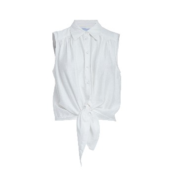 Seria Sleeveless Shirt Cloud Dancer | Minus