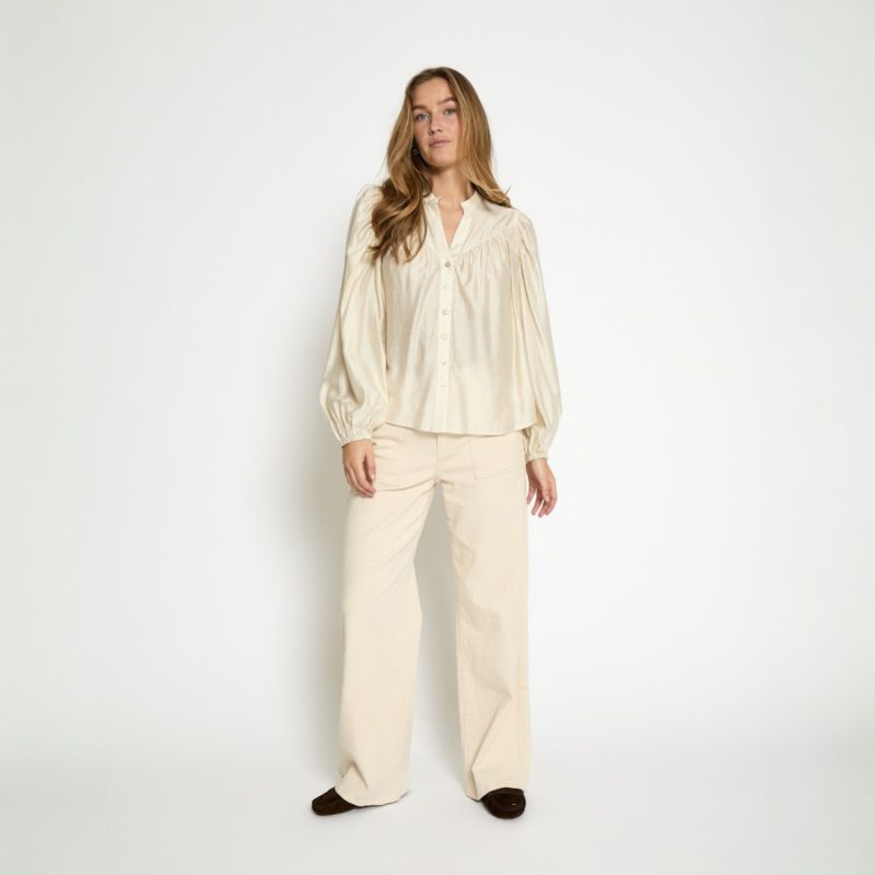 Ida Shirt Whitecap Grey | Peppercorn