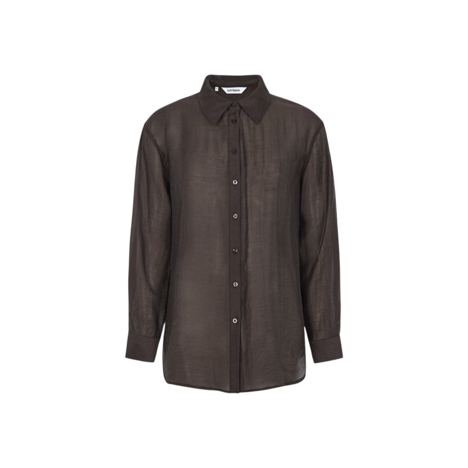 Rachel Shirt Coffee Bean | Soft Rebels
