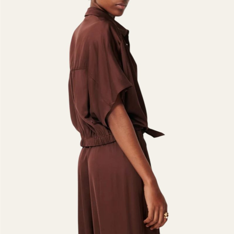 Alfassa Night Blouse Moka | Sessùn