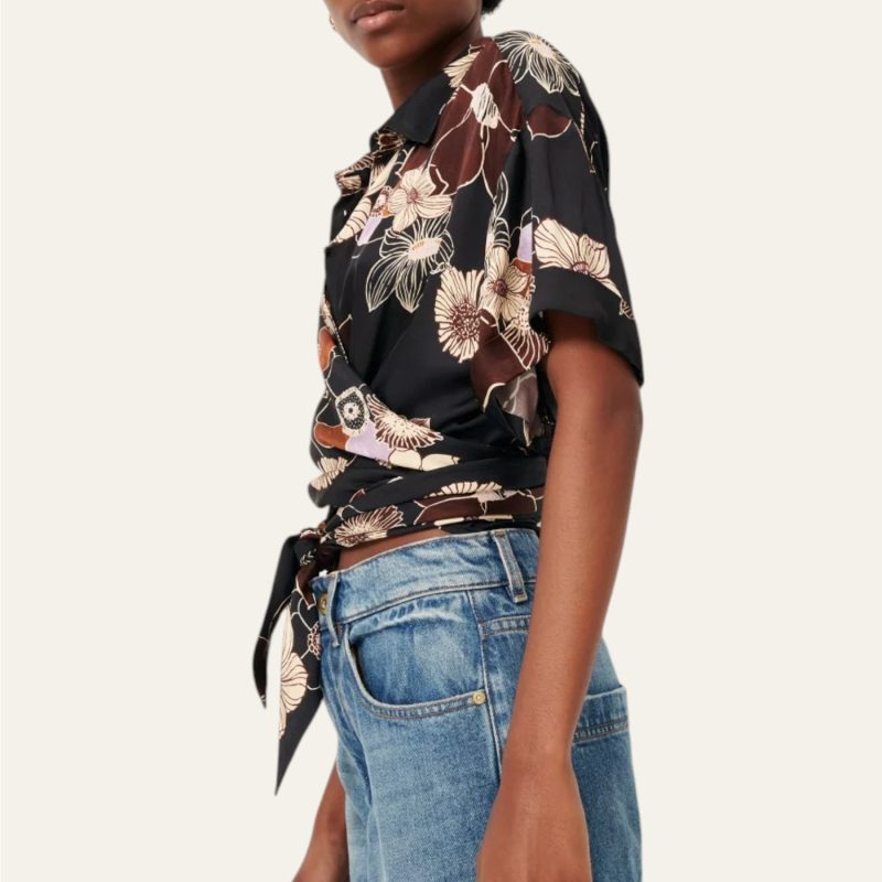 Procida Shirt Black Hybis | Sessùn