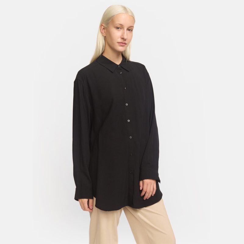 Freedom Loose Shirt Black | Soft Rebels