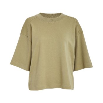 Fiola GOTS T-shirt Gray Green | Peppercorn