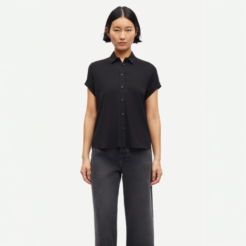 Majan Shirt Black | Samsoe Samsoe