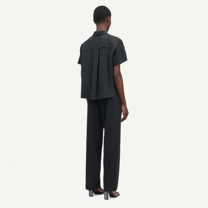 Mina SS Shirt Black | Samsoe Samsoe