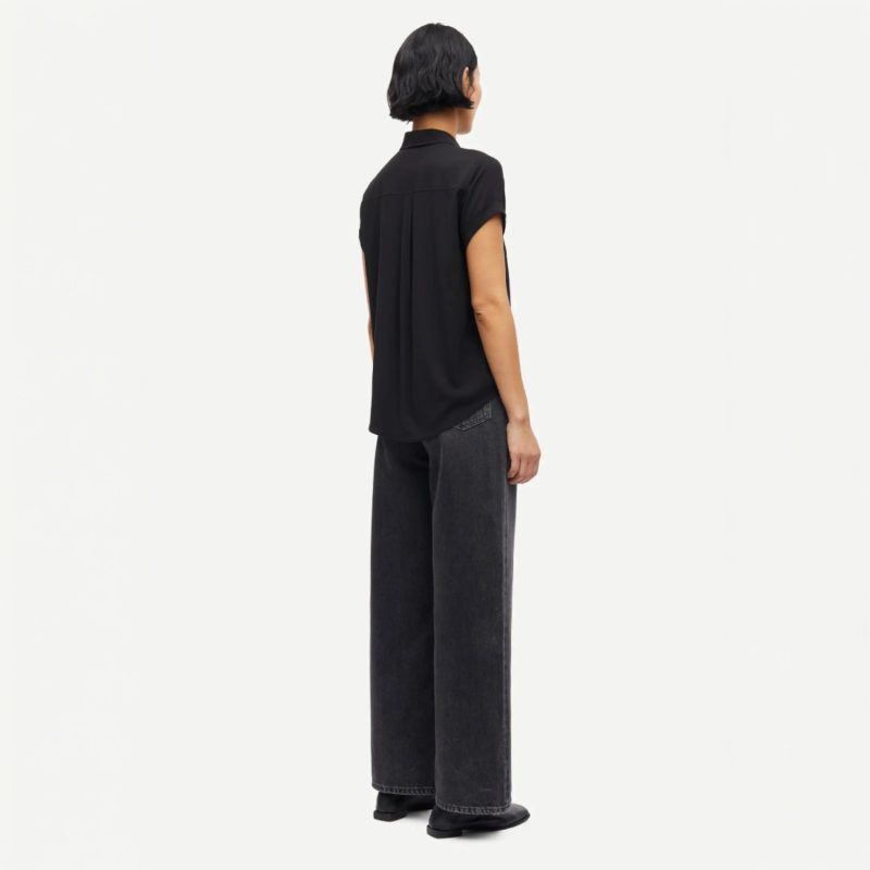Majan Shirt Black | Samsoe Samsoe