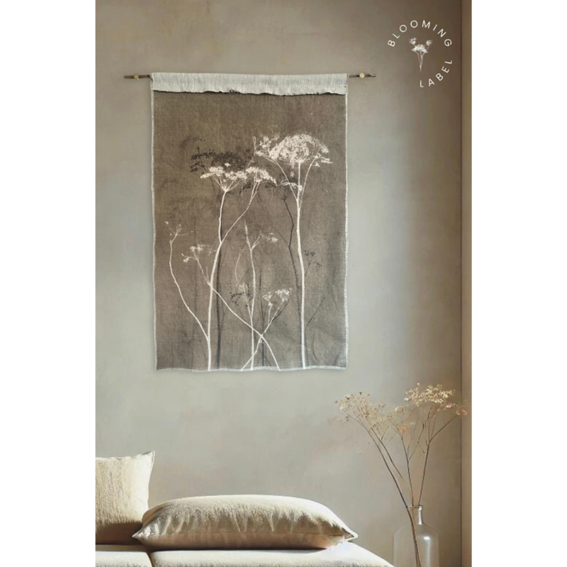 Mysterium Pale Olive Wandkleed | Blooming Label