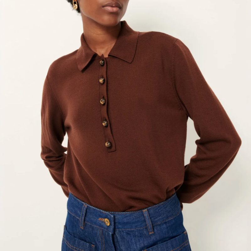 Yanaka Polo Jumper Mustang | Sessùn