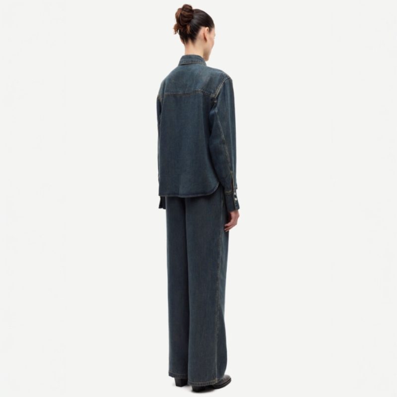 Satopiarya Trousers Burnt Oak | Samsoe Samsoe