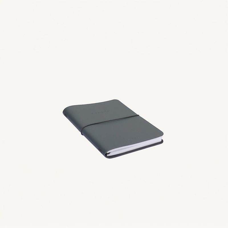 Notebook M Vegan Leather Ash | Monk&Anna
