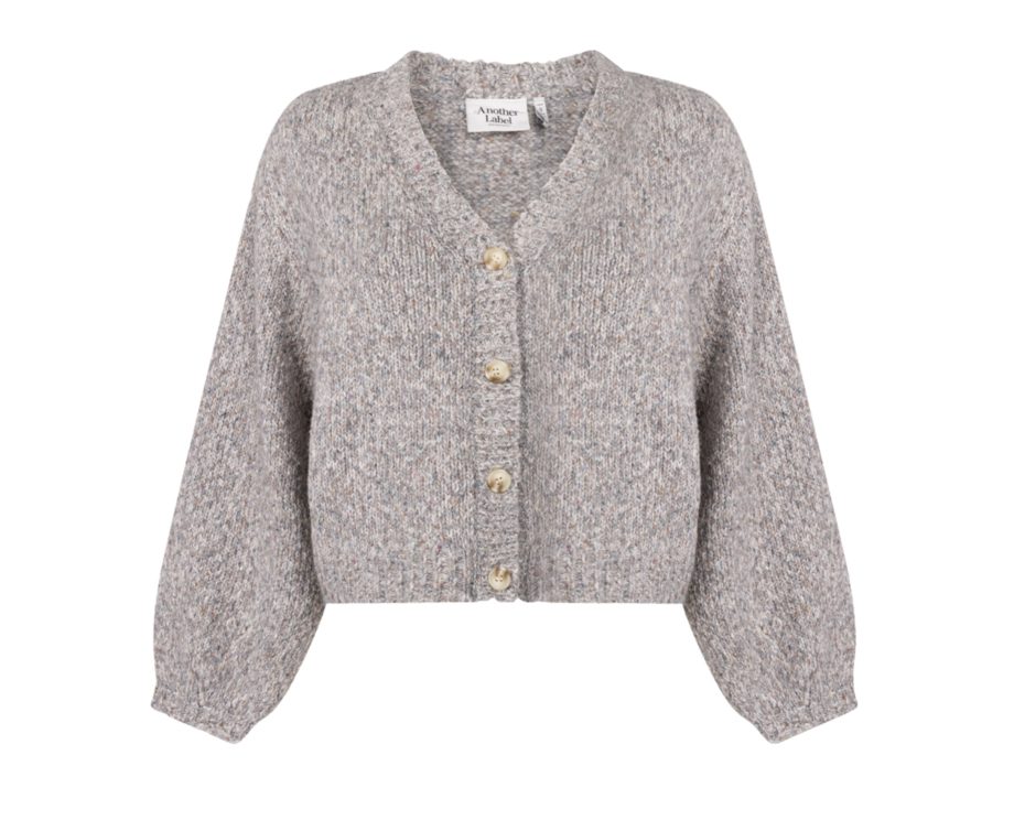 Charlotte Cardigan Grey Melee | Another Label