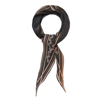 Brombeere Diamond Scarf Black | Becksöndergaard