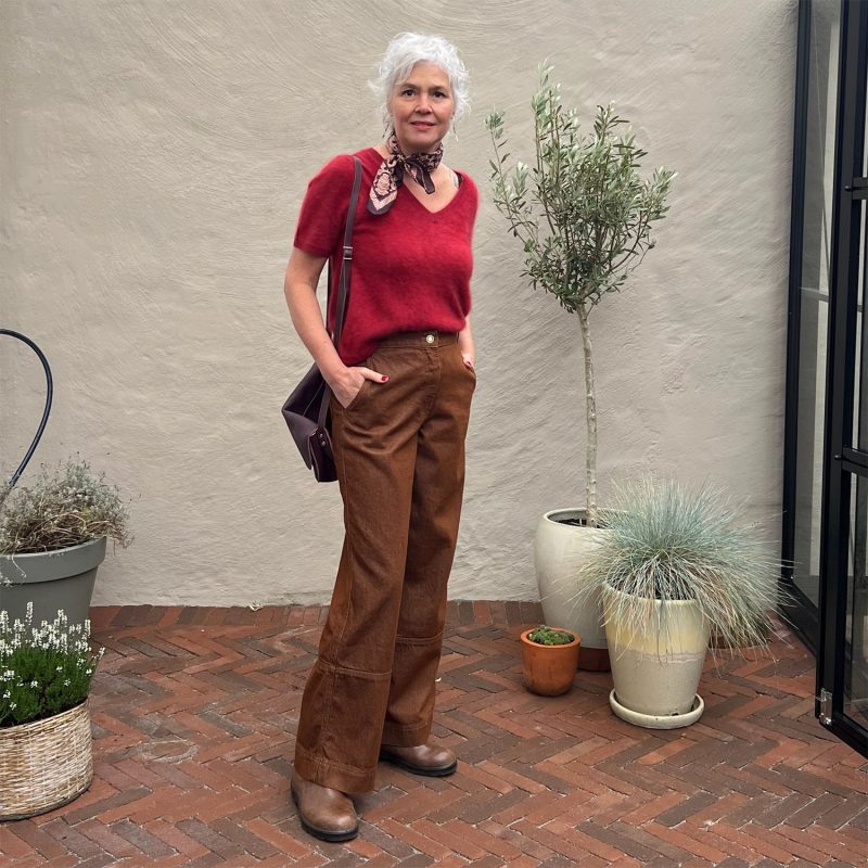 Dakota Rounded Pants Toffee | Sessun