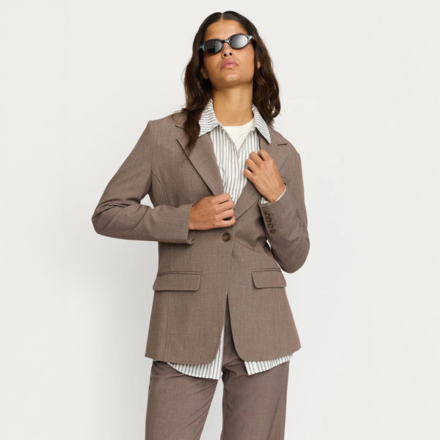 Vilja Blazer Coffee Quartz | Soft Rebels