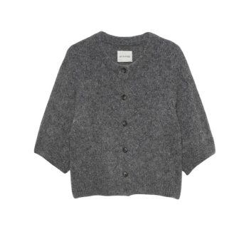 Caroline Vest Dark Grey Melange | Alchemist