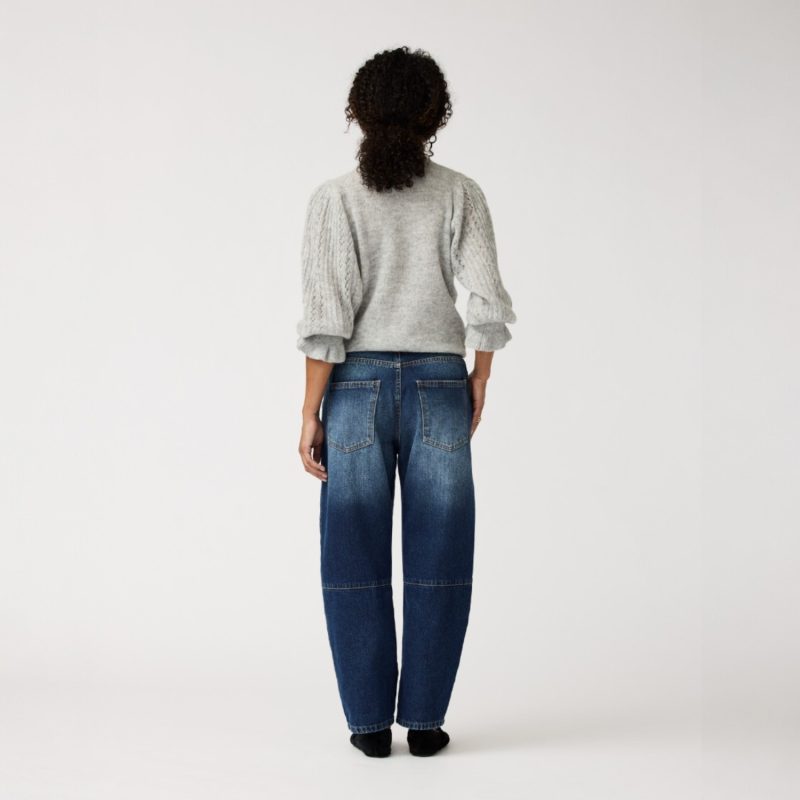 Anna Knit Trui Light Grey Melange | Alchemist